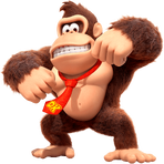 Artwork of Donkey Kong from The official home of Super Mario website