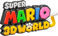 Logo for Super Mario 3D World.