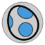 Light-blue Yoshi emblem from Mario Kart 8