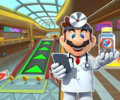 The course icon of the R variant with Dr. Mario