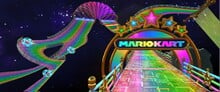 Wii Rainbow Road in Mario Kart Tour