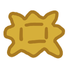 A sticker from Mario Kart World
