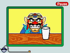 The microgame Mug Shot from WarioWare: D.I.Y.