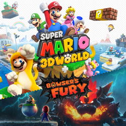 Album art for Super Mario 3D World + Bowser's Fury in Nintendo Music