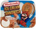 An ice cream truck sticker for the Nintendo Ice Cream Sandwich