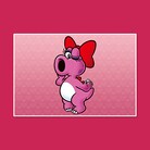 Thumbnail of a Valentine's Day jigsaw puzzle featuring Birdo