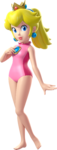 Princess Peach's artwork from Mario & Sonic at the Rio 2016 Olympic Games.
