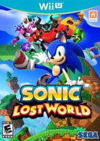 The North American Wii U box art for Sonic Lost World.