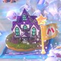 Screenshot of the level icon of Shifty Boo Mansion in Super Mario 3D World