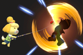 Isabelle's Fishing Rod in Super Smash Bros. Ultimate