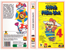 Finnish VHS tape for The Super Mario Bros. Super Show!