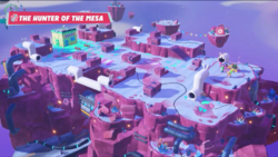 Phase one of the The Hunter of the Mesa battle in Mario + Rabbids Sparks of Hope