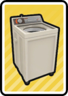 A Washing Machine Card in Paper Mario: Color Splash.