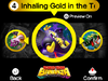 The selection screen for a scene from the Donkey Kong Bananza theme for Nintendo Sound Clock: Alarmo