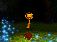 A Boss Key from Donkey Kong 64