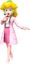 Artwork of Dr. Peach from Dr. Mario World