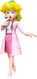 Artwork of Dr. Peach from Dr. Mario World
