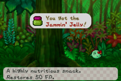 Obtaining the Jammin' Jelly in Jade Jungle