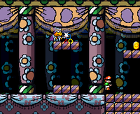 Kamek's room in Super Mario World 2: Yoshi's Island