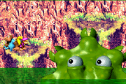Boss level: Kroctopus Krush (GBA) The boss level in the Game Boy Advance version, is instead Kroctopus Krush, featuring a battle against a giant mutant octopus named Kroctopus.