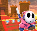 The course icon of the T variant with Pink Shy Guy (Ninja)