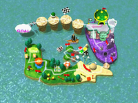 Mini-Game Island from Mario Party