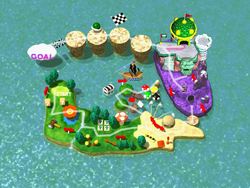 Mini-Game Island from Mario Party