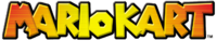 The Mario Kart logo styled with the classic design, used until Mario Kart Arcade GP 2