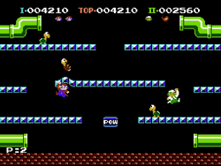 The banner image for Mario Bros. on Nintendo Music.