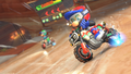 Mario & Luigi on the elevated turn
