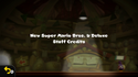 The image for "New Super Mario Bros. U Deluxe Staff Credits" from New Super Mario Bros. U Deluxe on Nintendo Music.