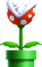 Artwork of a Piranha Plant from New Super Mario Bros. U.