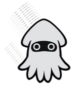 The Blooper 10-Stack sprite from Paper Mario: Color Splash.