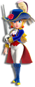 Swordfighter Peach in Princess Peach: Showtime!