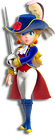 Swordfighter Peach in Princess Peach: Showtime!