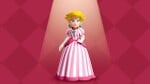 Vertical-Stripes Dress in Princess Peach: Showtime!
