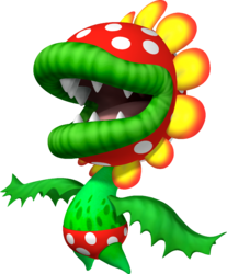 Petey Piranha from Mario Super Sluggers