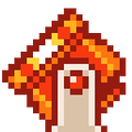 Icon of a red cannon from Super Mario Maker 2 (Super Mario World style)