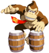 Donkey Kong & Bongos Spirit sprite from Super Smash Bros. Ultimate
