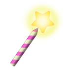 Artwork of a Star Rod from Super Smash Bros. Brawl.