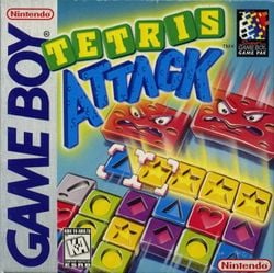 North American box art for Tetris Attack on Game Boy