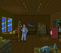 Thomas Edison in the SNES release of Mario's Time Machine