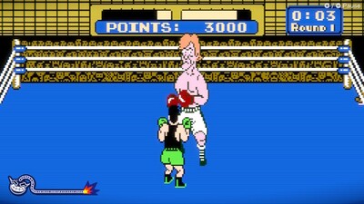 Punch-Out!! (WarioWare: Move It!) microgame