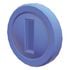 A Blue Coin from Super Mario 3D World.