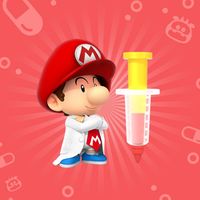 Artwork of Dr. Baby Mario from Dr. Mario World