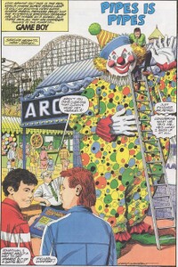 Seaside Heights in the Game Boy comic Pipes is Pipes