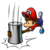 Baby Mario with his Hammer