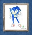 Artwork of Sonic drawn by Kinopio-kun