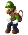 Luigi tiptoeing
