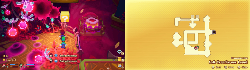 Block 30 in the Soli-Tree from Mario & Luigi: Brothership